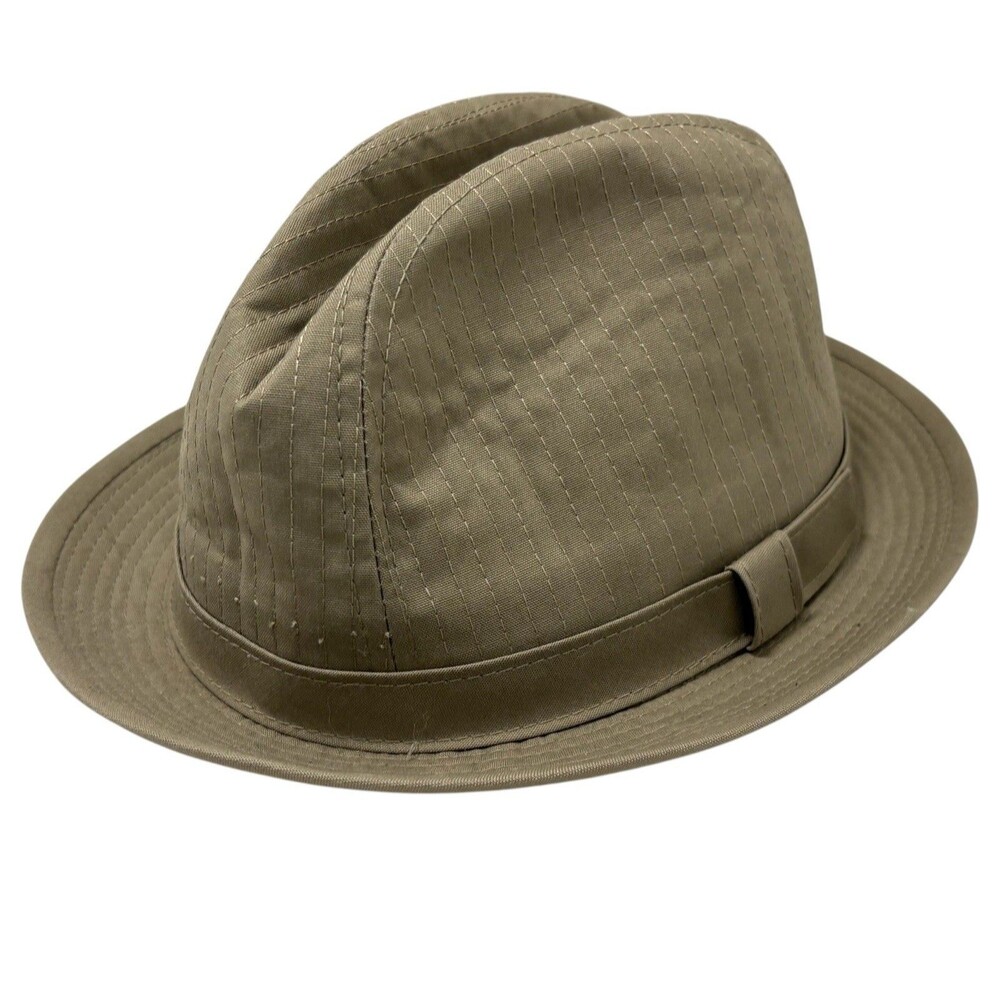 Vintage Dorfman Pacific Fedora Hat Cotton Blend Casual Travel Hat Mens Size L